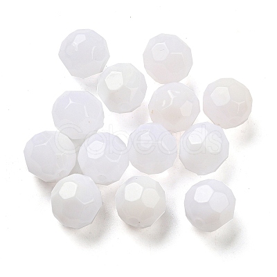 Opaque Acrylic Beads OACR-B013-11-1