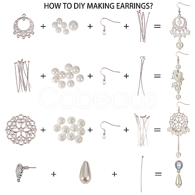 SUNNYCLUE DIY Earrings Making DIY-SC0004-95-1