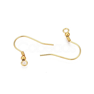 925 Sterling Silver Earring Hooks STER-N016-31G-1