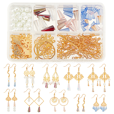 SUNNYCLUE 212Pcs DIY Earring Making Kits DIY-SC0015-61G-1