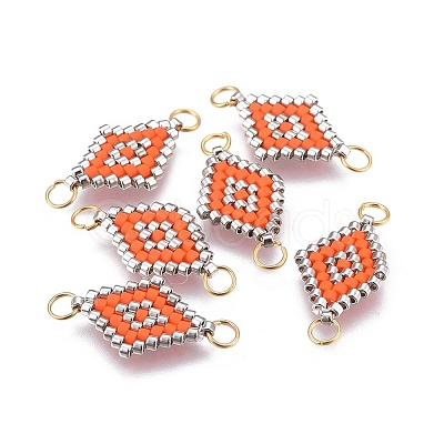 MIYUKI & TOHO Handmade Japanese Seed Beads Links SEED-A027-I08-1