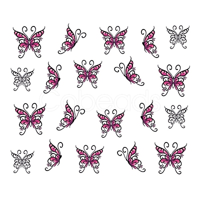 Nail Art Water Transfer Sticker MRMJ-Q080-A353-1