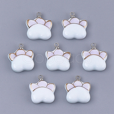 Handmade Porcelain Pendants PORC-T002-28-1