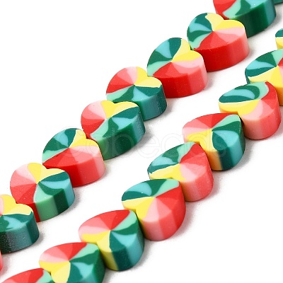 15 Strands 15 Styles Handmade Polymer Clay Beads Strands CLAY-SZ0001-47-1