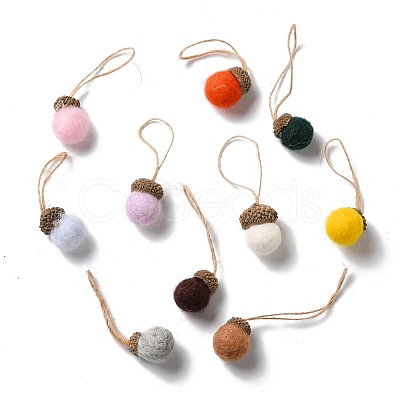 Handmade Wool Felt Pendant Decorations DIY-P063-05-1