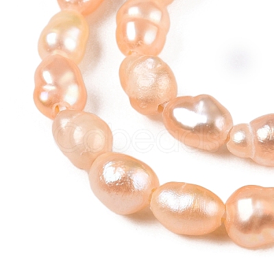 Natural Cultured Freshwater Pearl Beads Strands PEAR-N012-02H-01-1