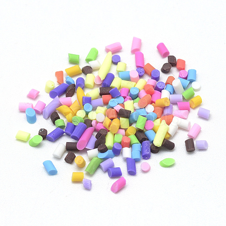 Handmade Polymer Clay Sprinkle Beads CLAY-Q242-07B-1