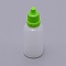 Plastic Bottle, Liqiud Bottle, Column, Lawn Green, 25.5x71mm, Capacity: 20ml(0.67 fl. oz)