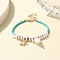 Bohemian Shell Beaded Bracelets, Summer Beach Vacation Charm Bracelets for Women