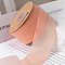 Polyester Ribbons, for Hair Bow Clips Accessories Making, Gift Packing, Light Salmon, 2 inch(50mm), about 10 Yards(9.14m)/Roll