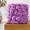 Coarse Polyester Ball Yarn, for DIY Material Blanket Cushion, Violet, 13~29mm, about 43.74 Yards(40m)/Skein