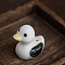 Duck Ceramic Incense Burners Holder, Aromatherapy Furnace Home Decor, Black, 46x30x45mm