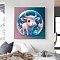 DIY Twelve Chinese Zodiac Pattern 5D Diamond Painting Kits, Cattle, 300x300mm