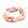 Natural Pink Opal Beads Strands G-L163-06-30x10mm-3