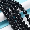 Natural Obsidian Beads Strands G-G099-10mm-24-7