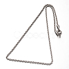 304 Stainless Steel Rope Chains Necklaces NJEW-O067-A-37-2
