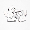 304 Stainless Steel Stamping Blank Tag Pendants STAS-Q074-1