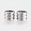 Non-Tarnish 304 Stainless Steel Beads X-STAS-P127-03P-1