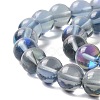 Synthetic Moonstone Beads Strands G-E573-02C-29-3