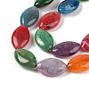 Natural Agate Beads Strands G-P535-E01-01-4