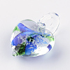 Handmade Luminous Lampwork Pendants LAMP-R136-03A-2