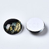 Glass Cabochons GGLA-WHC0001-04-5