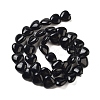 Natural Obsidian Beads Strands G-B022-37C-3