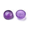 Natural Amethyst Cabochons X-G-P393-R56-8MM-A-2