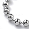 304 Stainless Steel Ball Chain Necklaces CHS-F009-01H-45cm-P-2