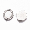 304 Stainless Steel Cabochon Settings STAS-G218-16P-2