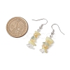 Natural Mixed Stone Dangle Earrings EJEW-JE06154-01-3