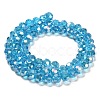 Transparent Glass Beads EGLA-A035-T10mm-B08-2