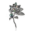 Alloy Rhinestone Brooches PW-WG16A0A-01-4