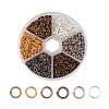1 Box 6 Color Iron Jump Rings IFIN-JP0012-4mm-1