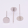 Iron Flat Round Head Nails AJEW-WH0126-11P-03-1