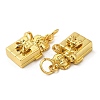 Rack Plating Brass Pendants KK-C030-31G-2