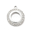 Alloy Rhinestone Pendants ALRI-C007-53P-2