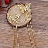 Ancient Style Brass Hair Fork Finding PW-WG3DF9A-02-1