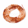 Natural Carnelian Beads Strands G-R462-A-030-2