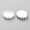 304 Stainless Steel Cabochon Settings STAS-Y001-06A-S-2