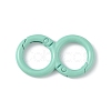 Spray Painted Alloy Spring Gate Rings FIND-C024-01B-2