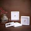 BENECREAT Plastic Jewelry Set Box OBOX-BC0001-06B-6