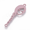 Spray Painted Eco-Friendly Alloy Links PALLOY-T039-04E-NF-1