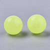 Luminous Acrylic Beads MACR-N008-25F-6MM-2