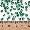 6/0 Transparent Two Tone Glass Seed Beads SEED-T006-01C-C09-5