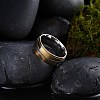 Men's Titanium Steel Finger Rings RJEW-BB27605-A-8-3