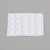 EVA Flat Round Invisible Earring Ear Support FIND-WH0048-24B-1