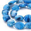 Natural Crazy Agate Beads Strands G-S359-347-3