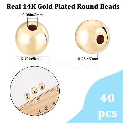 Beebeecraft Brass Beads KK-BBC0009-71B-1