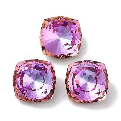 Glass Rhinestone Cabochons RGLA-G020-03A-D502-1